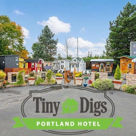 פורטלנד Tiny Digs - Hotel Of Tiny Houses מראה חיצוני תמונה
