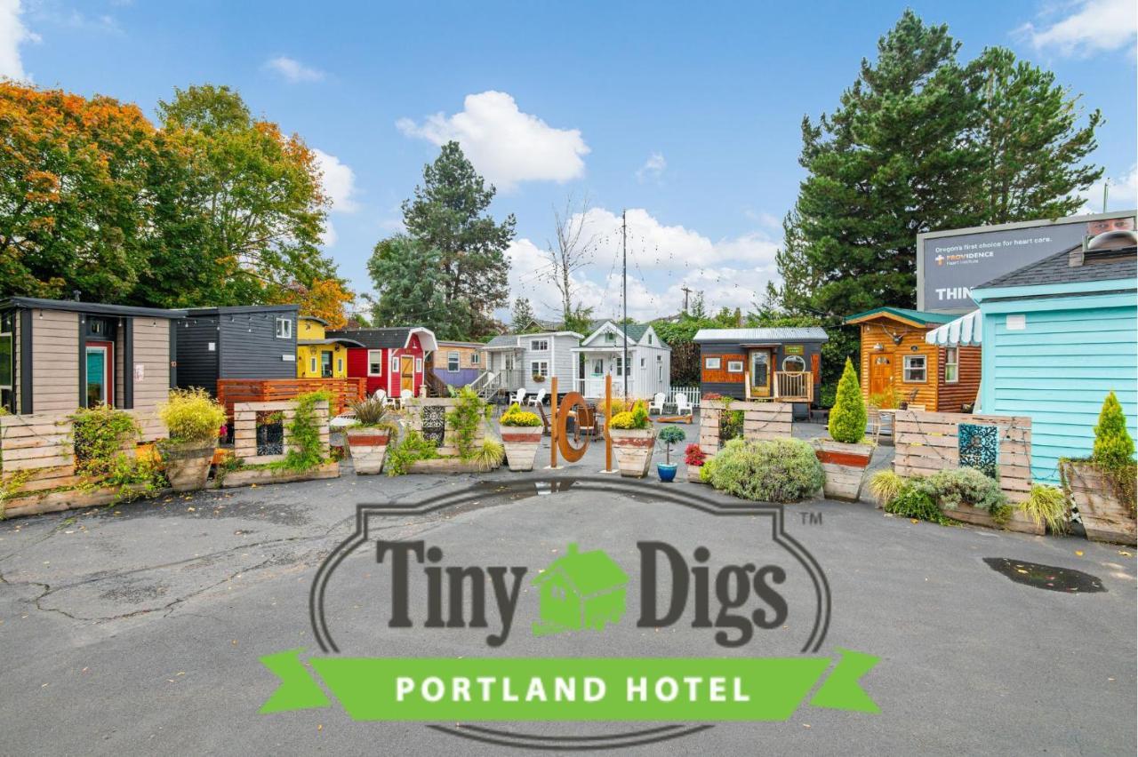 פורטלנד Tiny Digs - Hotel Of Tiny Houses מראה חיצוני תמונה