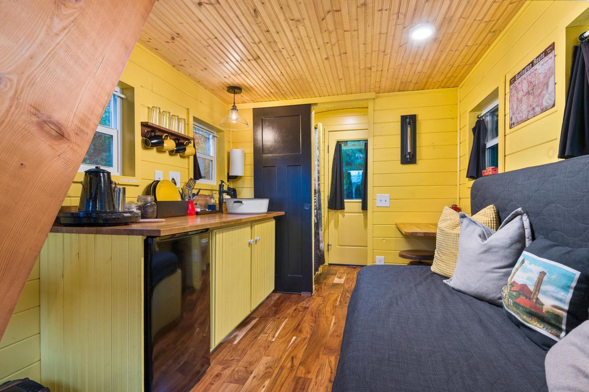 פורטלנד Tiny Digs - Hotel Of Tiny Houses חדר תמונה