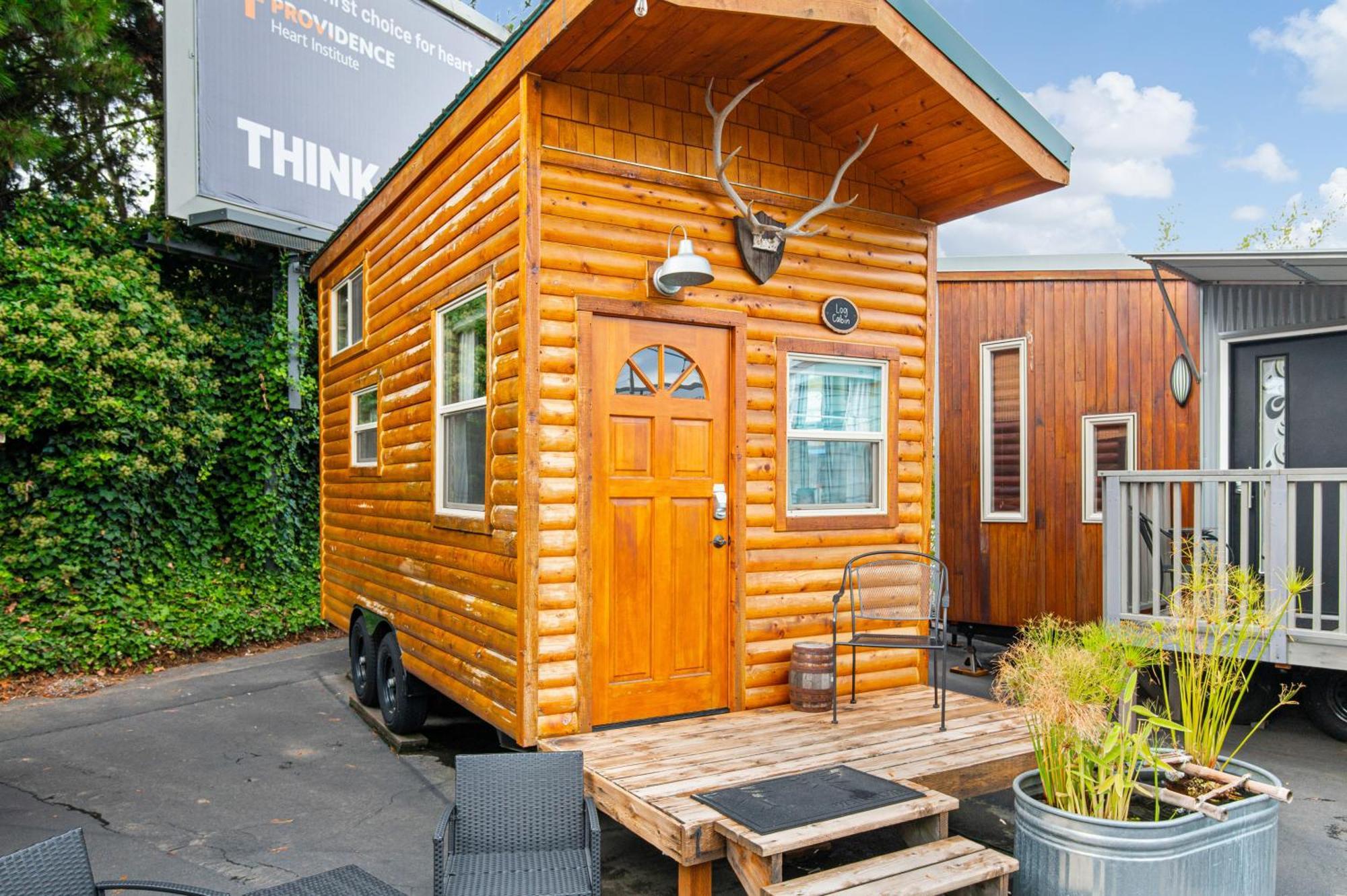 פורטלנד Tiny Digs - Hotel Of Tiny Houses חדר תמונה