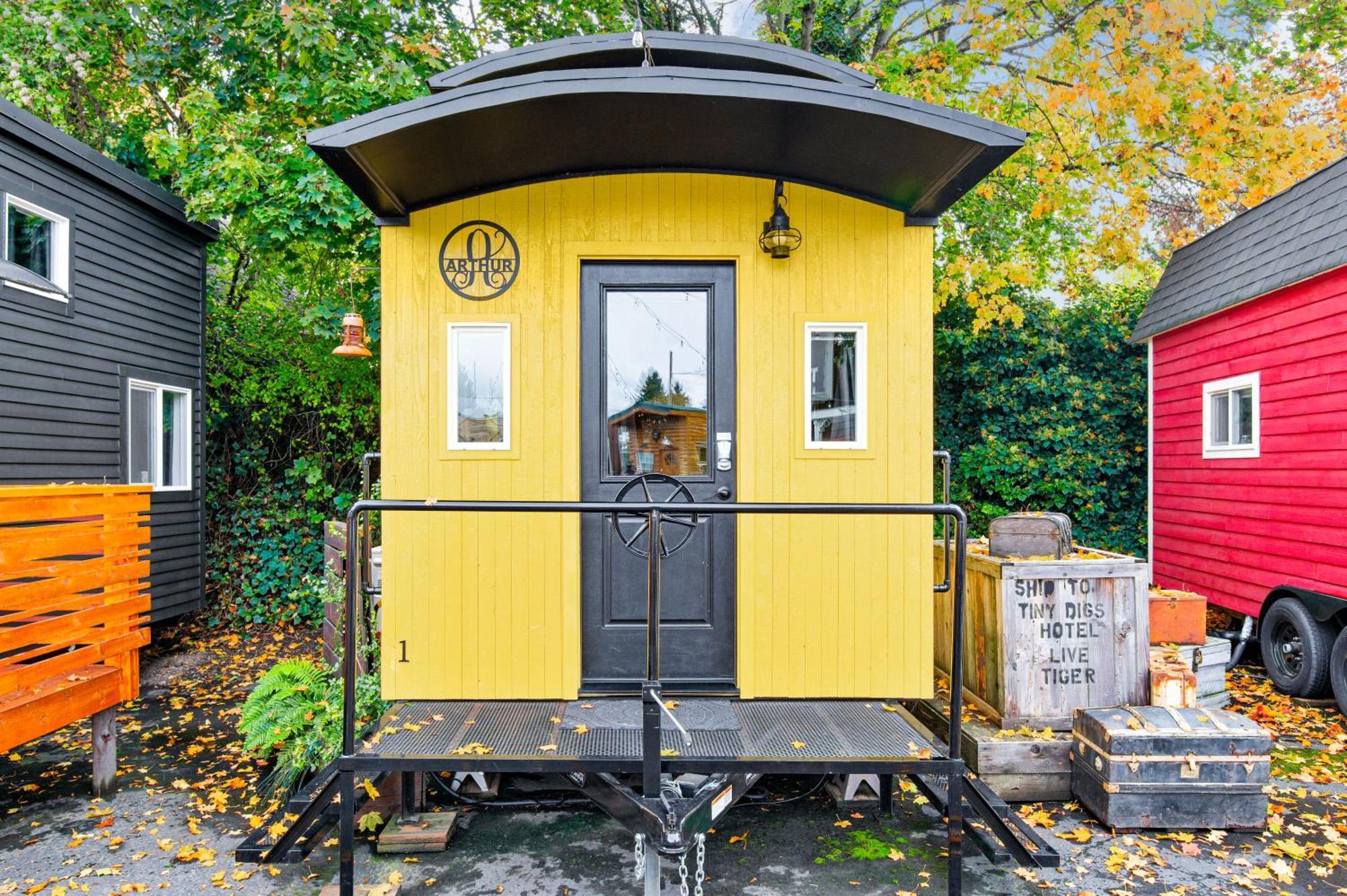 פורטלנד Tiny Digs - Hotel Of Tiny Houses חדר תמונה