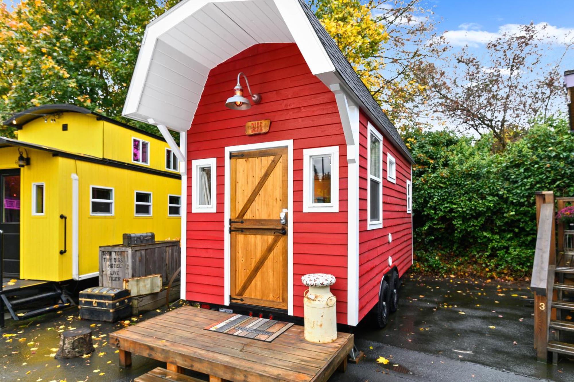 פורטלנד Tiny Digs - Hotel Of Tiny Houses חדר תמונה